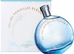 Tualetes ūdens Hermes Eau Des Merveilles Bleue EDT sievietēm 50 ml cena un informācija | Sieviešu smaržas | 220.lv