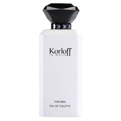 Туалетная вода для мужчин Korloff Paris Korloff In White EDT 88 мл цена и информация | Мужские духи | 220.lv