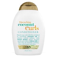 Kondicionieris cirtainiem matiem Organix Quenching Coconut Curls 385 ml cena un informācija | Matu kondicionieri, balzāmi | 220.lv