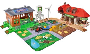 Большой фермерский дом Majorette Creatix + 5 автомобилей цена и информация | Игрушки для мальчиков | 220.lv
