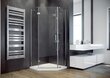 Piecstūra dušas kabīne Besco VIVA, 90 x 90 cm цена и информация | Dušas kabīnes | 220.lv