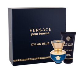 Набор Versace Pour Femme Dylan Blue: EDP для женщин 30 мл + лосьон для тела 50 мл цена и информация | Женские духи | 220.lv