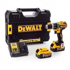 Аккумуляторная ударная дрель DCD796P2, бесщеточная, 18 В / 5,0 Ач, DeWalt цена и информация | Шуруповерты, дрели | 220.lv