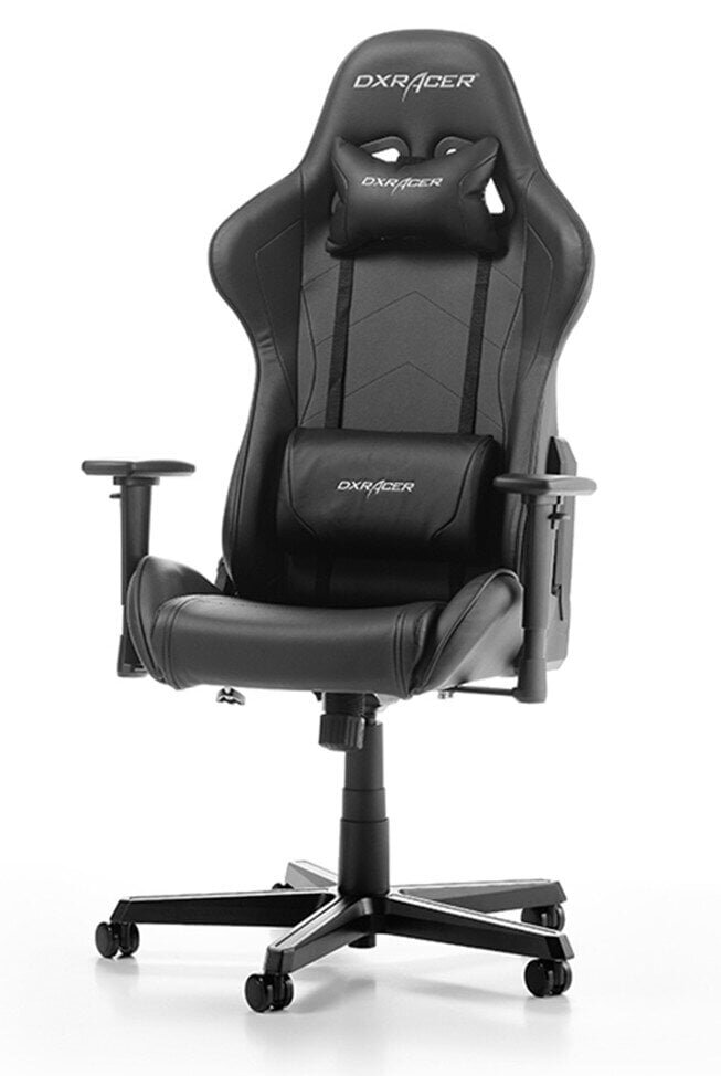 Spēļu krēsls DXRacer FORMULA F08-N, melns цена и информация | Biroja krēsli | 220.lv