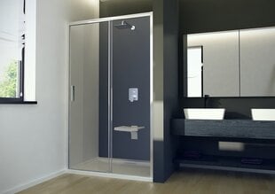 Dušas durvis Besco Actis, 100,120 x 195 cm cena un informācija | Dušas durvis, dušas sienas | 220.lv