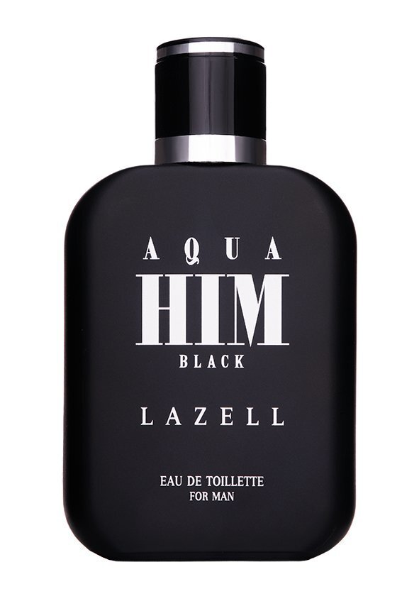 Tualetes ūdens Lazell Aqua Him Black For Men EDT vīriešiem, 100 ml цена и информация | Vīriešu smaržas | 220.lv