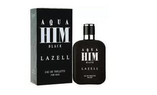 Tualetes ūdens Lazell Aqua Him Black For Men EDT vīriešiem, 100 ml цена и информация | Мужские духи | 220.lv