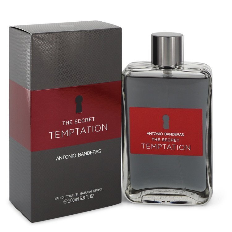Tualetes ūdens Antonio Banderas The Secret Temptation EDT vīriešiem 200ml cena un informācija | Vīriešu smaržas | 220.lv