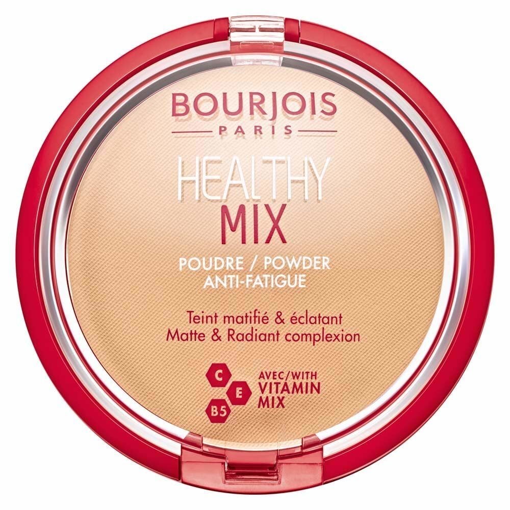 Kompaktais pūderis Bourjois Healthy Mix 11 g, 02 Beige цена и информация | Grima bāzes, tonālie krēmi, pūderi | 220.lv