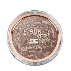 Bronzas pūderis Catrice Cosmetics Sun Lover Glow 8 g, 010 Sun Kissed Bronze cena un informācija | Bronzeri, vaigu sārtumi | 220.lv
