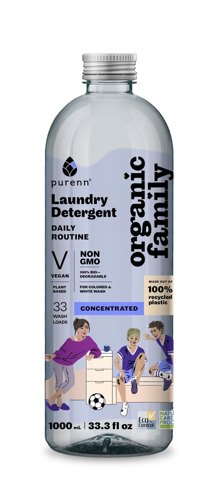 Universālais veļas mazgāšanas līdzeklis ar lavandu un avenēm DAILY ROUTINE 1L цена и информация | Veļas mazgāšanas līdzekļi | 220.lv