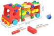 Attīstības koka kravas auto ar āmuru cena un informācija | Rotaļlietas zīdaiņiem | 220.lv