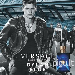 Komplekts Versace: tualetes ūdens vīriešiem Pour Homme Dylan Blue EDT 100 ml + Pour Homme Dylan Blue EDT vīriešiem 10 ml цена и информация | Мужские духи | 220.lv