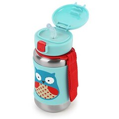 Pudelīte ar salmiņu Skip Hop Zoo Owl 350 ml цена и информация | Бутылочки и аксессуары | 220.lv