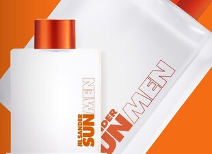 Komplekts Jil Sander Sun For Men: EDT vīriešiem 75 ml + dušas želeja 75 ml cena un informācija | Vīriešu smaržas | 220.lv