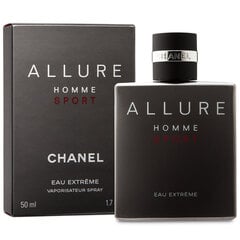 Parfimērijas ūdens Chanel Allure Sport Eau Extreme EDP vīriešiem 50 ml cena un informācija | Vīriešu smaržas | 220.lv