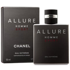 Парфюмированная вода Chanel Allure Sport Eau Extreme EDP для мужчин 50 мл цена и информация | Мужские духи | 220.lv