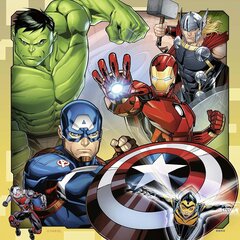 Ravensburger pužļu komplekts Marvel Avengers (Atriebēji), 08040, 3 x 49 gab. цена и информация | Пазлы | 220.lv