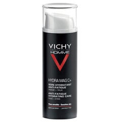 Увлажняющее средство для лица, для мужчин Vichy Homme Hydra Mag 50 мл цена и информация | Кремы для лица | 220.lv