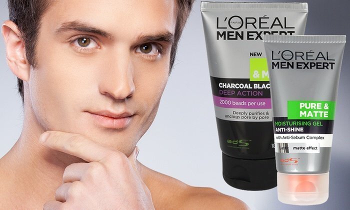 Sejas skrubis ar melno ogli vīriešiem L'Oreal Paris Men Expert Pure Charcoal 100 ml цена и информация | Sejas ādas kopšana | 220.lv