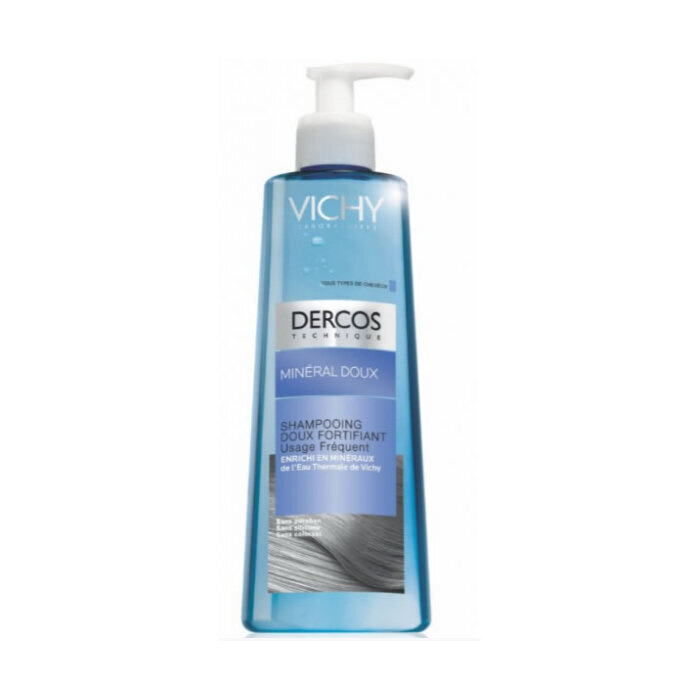 Stiprinošs šampūns Vishy Dercos Mineral Soft 200 ml cena un informācija | Šampūni | 220.lv