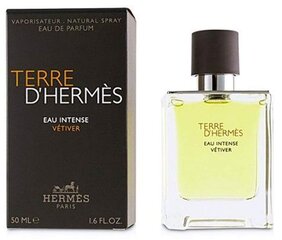 Парфюмерная вода для мужчин Hermes Terre d'Hermes Intense Vetiver EDP 50 мл цена и информация | Мужские духи | 220.lv