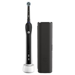 Braun Oral-B Pro750 Black edition + футляр цена и информация | Электрические зубные щетки | 220.lv