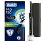 Braun Oral-B Pro750 Black edition цена и информация | Elektriskās zobu birstes | 220.lv