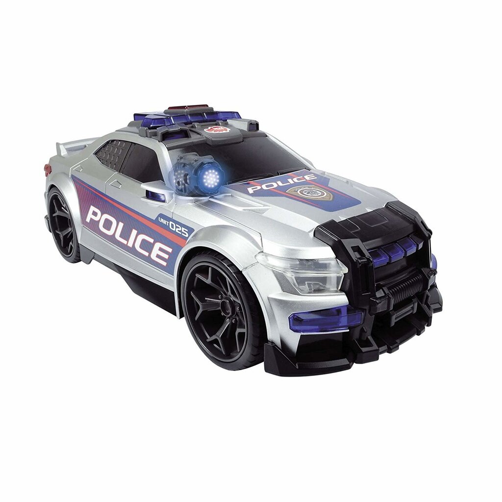 Policija automodelis ar skaņu un gaismām Dickie Toys, 33 cm cena un informācija | Rotaļlietas zēniem | 220.lv