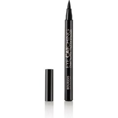 Acu kontūrzīmulis Bourjois Eye Catching Liner Feutre 1,56 ml, 001 Black цена и информация | Тушь, средства для роста ресниц, тени для век, карандаши для глаз | 220.lv