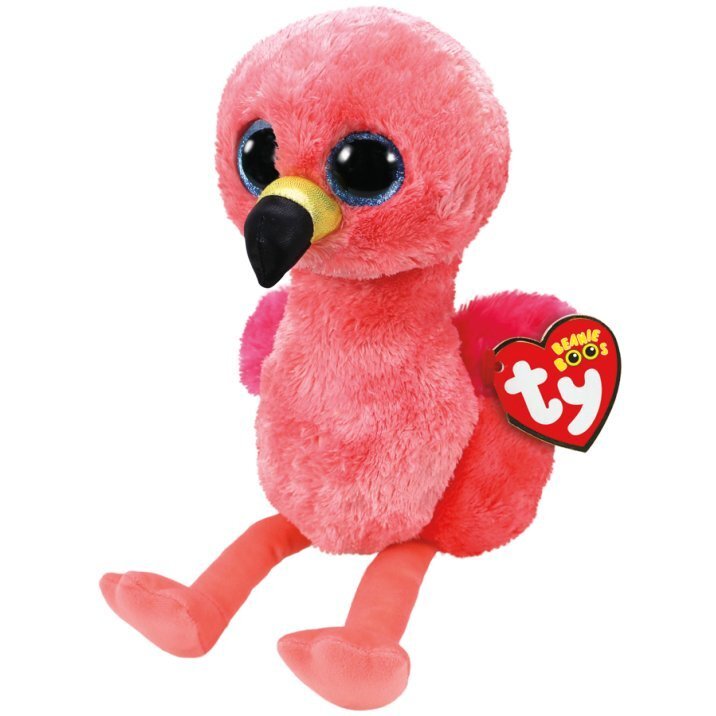 Plīša flamingo Beanie Boos Gilda, 37262 цена и информация | Mīkstās (plīša) rotaļlietas | 220.lv