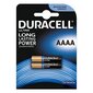 Baterijas Duracell Ultra Long, 2 gab. cena un informācija | Baterijas | 220.lv