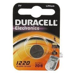 Элемент Duracell CR1220 цена и информация | Батареи | 220.lv