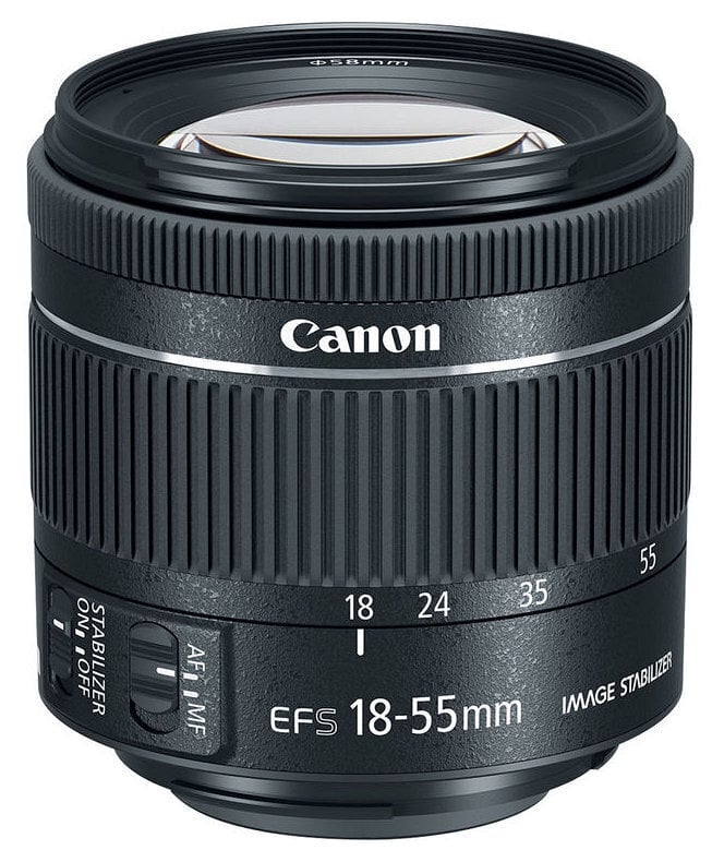 Canon EF-S 18-55mm f/4-5.6 IS STM lens cena un informācija | Objektīvi | 220.lv