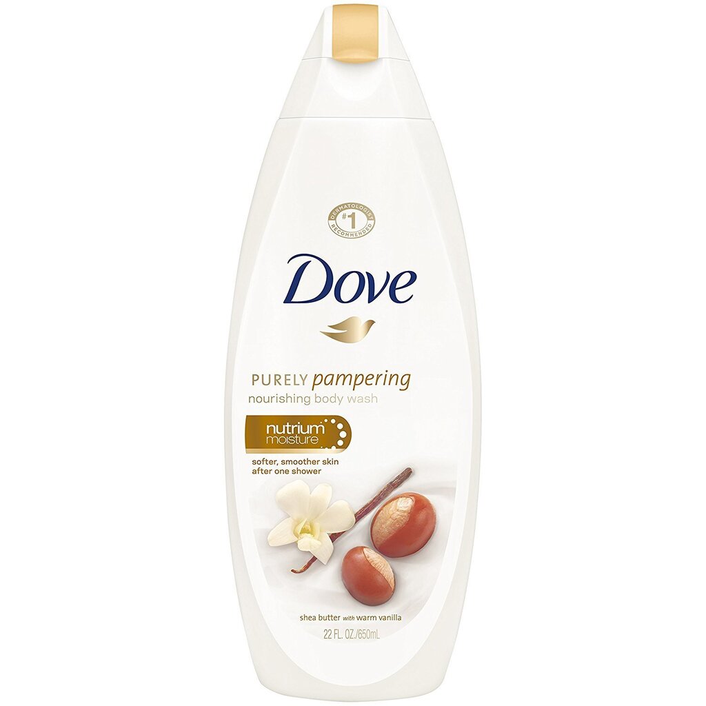 Krēmveida dušas želeja Dove Purely Pampering Shea Butter 700 ml цена и информация | Dušas želejas, eļļas | 220.lv