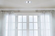 Single metal curtain rod 19 mm OLIMP, 360 cm, white painted цена и информация | Aizkaru stangas, karnīzes | 220.lv