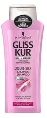 Schwarzkopf Gliss Kur Liquid Silk шампунь 400 мл цена и информация | Шампуни | 220.lv