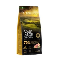 Profine Dog lielu šķirņu suņiem ar vistu un kartupeļiem Adult Large Chicken & Potatoes, 12 kg cena un informācija | Sausā barība suņiem | 220.lv