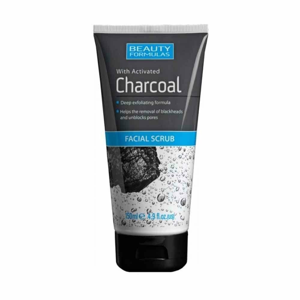 Sejas skrubis ar aktīvo ogli Beauty Formulas Charcoal Peeling 150 ml cena un informācija | Sejas ādas kopšana | 220.lv