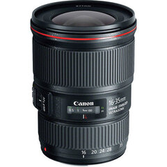 Canon EF 16-35mm f/4L IS USM cena un informācija | Objektīvi | 220.lv