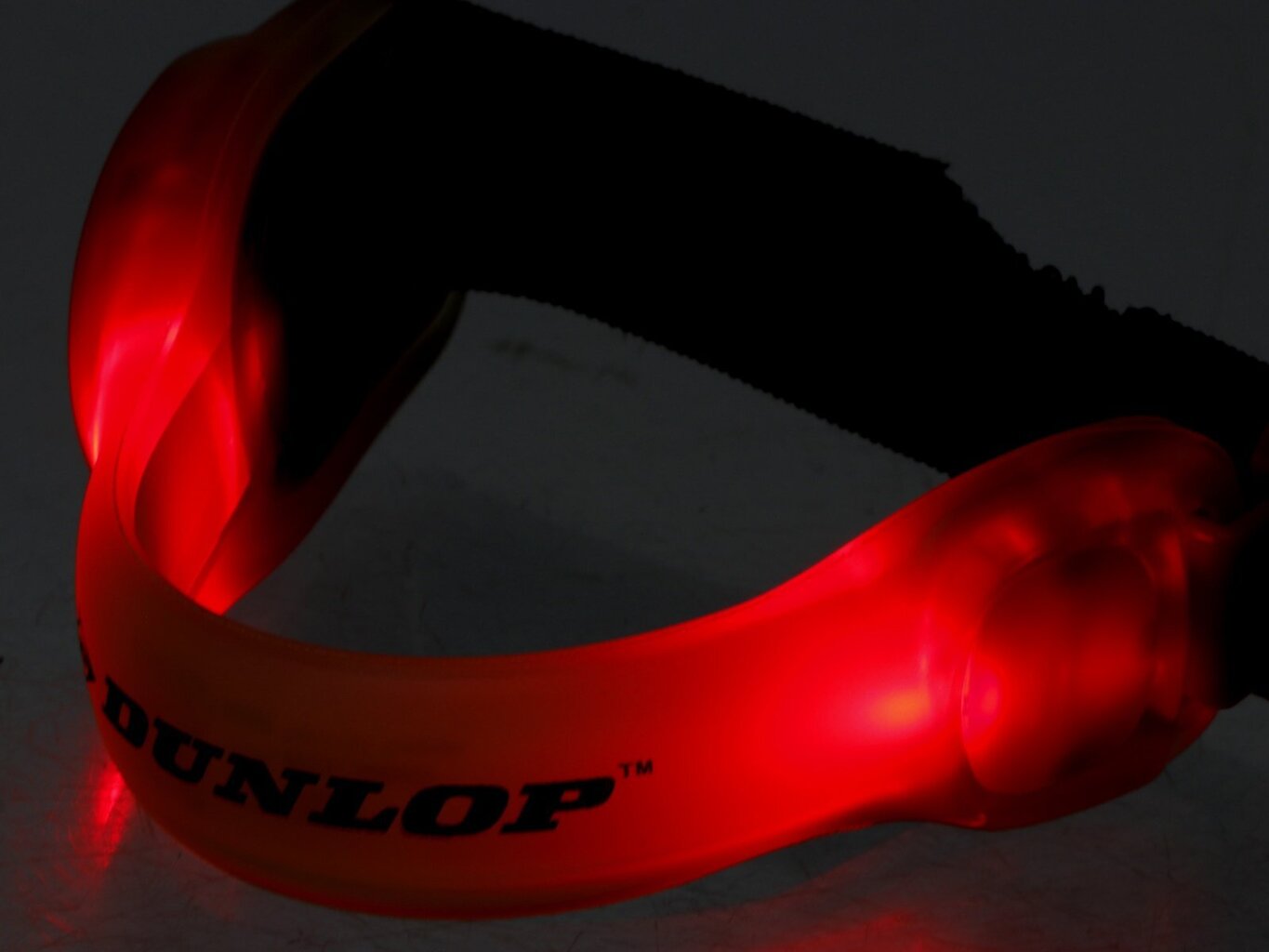 Atstarotājs ar apgaismojumu apaviem Dunlop цена и информация | Velo lukturi un atstarotāji | 220.lv