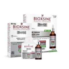 Bioxsine: Bioxsine serums pret matu izkrišanu 3x50 ml + Bioxsine šampūns normāliem/sausiem matiem 300 ml cena un informācija | Bioxsine Smaržas, kosmētika | 220.lv