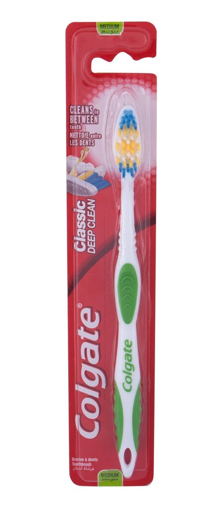 Zobu suka Colgate Clasic Deep Clean Medium cena un informācija | Zobu pastas, birstes | 220.lv