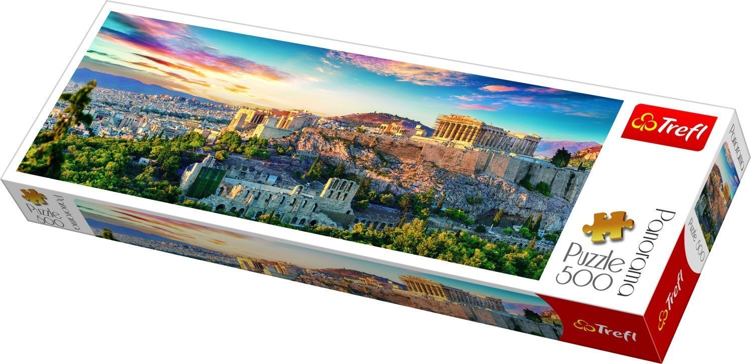 Puzle Trefl "Atēnas", 500 d. цена и информация | Puzles, 3D puzles | 220.lv