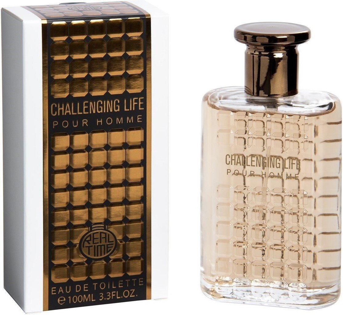 Tualetes ūdens Real Time Challenging Life EDT vīriešiem 100 ml cena un informācija | Vīriešu smaržas | 220.lv