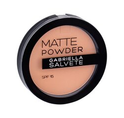 Kompaktais pūderis Gabriella Salvete Matte SPF15 8 g cena un informācija | Grima bāzes, tonālie krēmi, pūderi | 220.lv