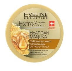 Barojošs sejas un ķermeņa krēms Eveline Extra Soft Bio Argan 175 ml цена и информация | Кремы, лосьоны для тела | 220.lv