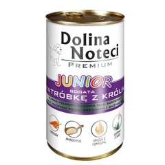 Dolina Noteci Premium Пироги Junior из печени кролика 400г цена и информация | Консервы для собак | 220.lv