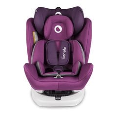 Autokrēsliņš Lionelo Bastiaan, 0-36 kg, violet cena un informācija | Autokrēsliņi | 220.lv