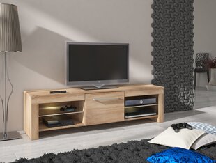 RTV galdiņš Flex, ozolkoka krāsa cena un informācija | TV galdiņi | 220.lv